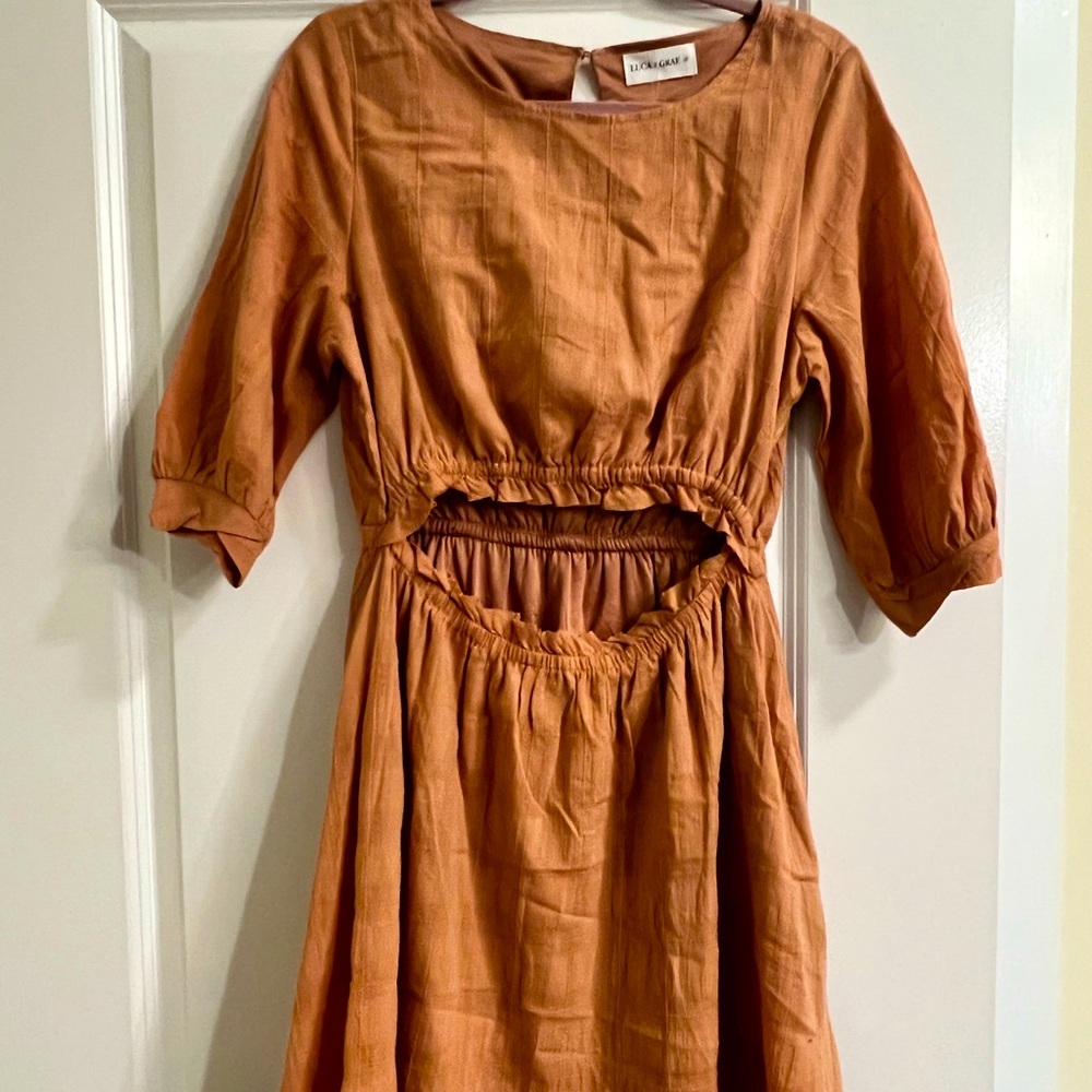 Luca + Grae Mini Dress - Waist Cutout - Size M - NWT & NEVER WORN
